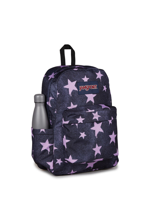 Mochila Portalaptop Superbreak Plus Sprayed Stars Pastel Lilac
