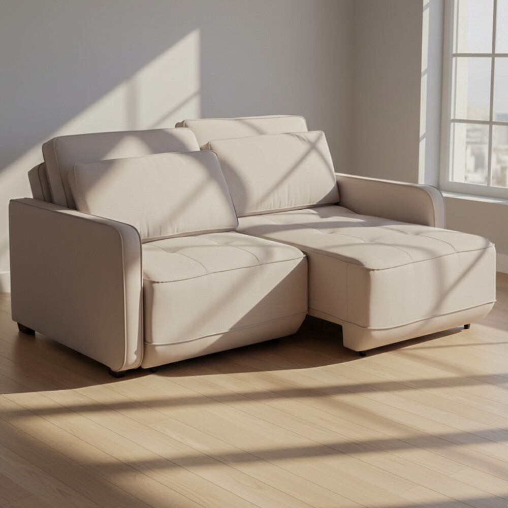 SOFA CAMA TELA GRIS TIVOLI