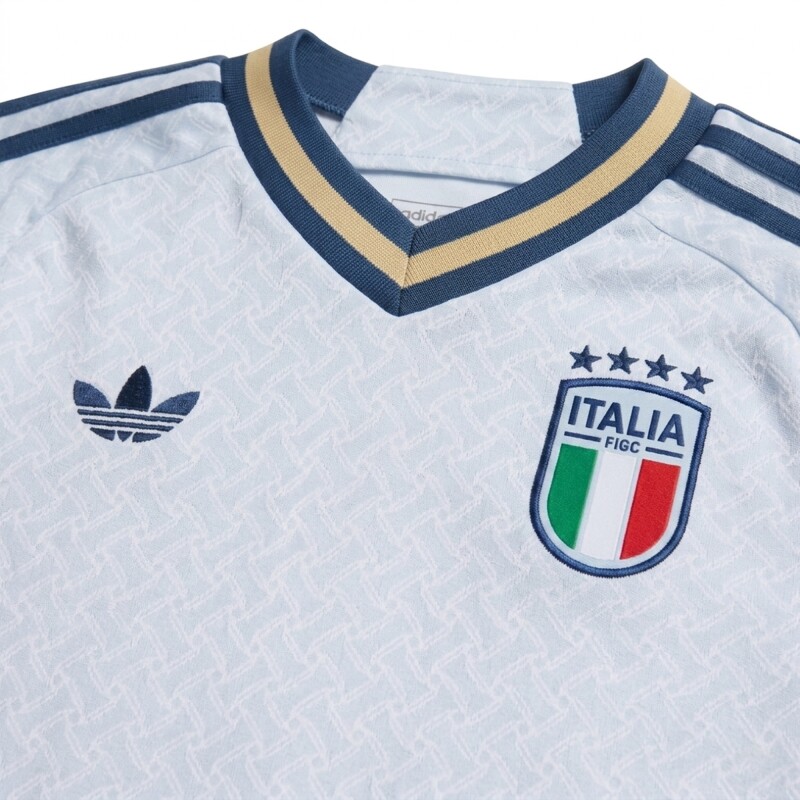 adidas CAMISETA VISITANTE ITALIA 2026 JR Grey