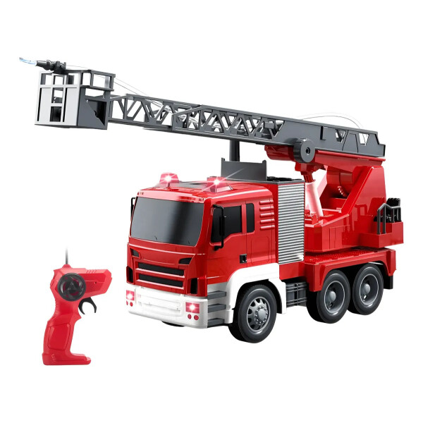Camión De Bomberos Rc Con Luz Y Función Agua Real Camión De Bomberos Rc Con Luz Y Función Agua Real