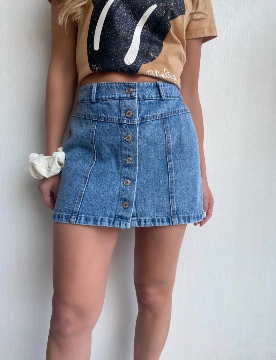 Pollera Boheme - Azul 