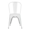 Silla Tolix Pack 4 unidades Metálica Blanco