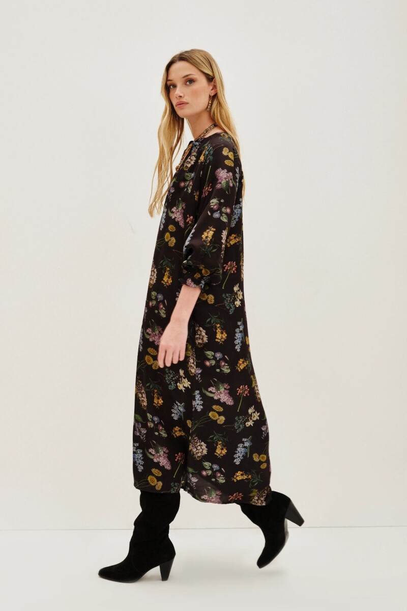 Vestido Camomille Azul Oscuro