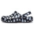 Crocs Classic Heart Print Negro