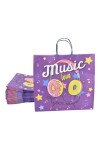 Pack x 20 - bolsas fantasia 32x10x30 MUSIC POP MUSIC POP