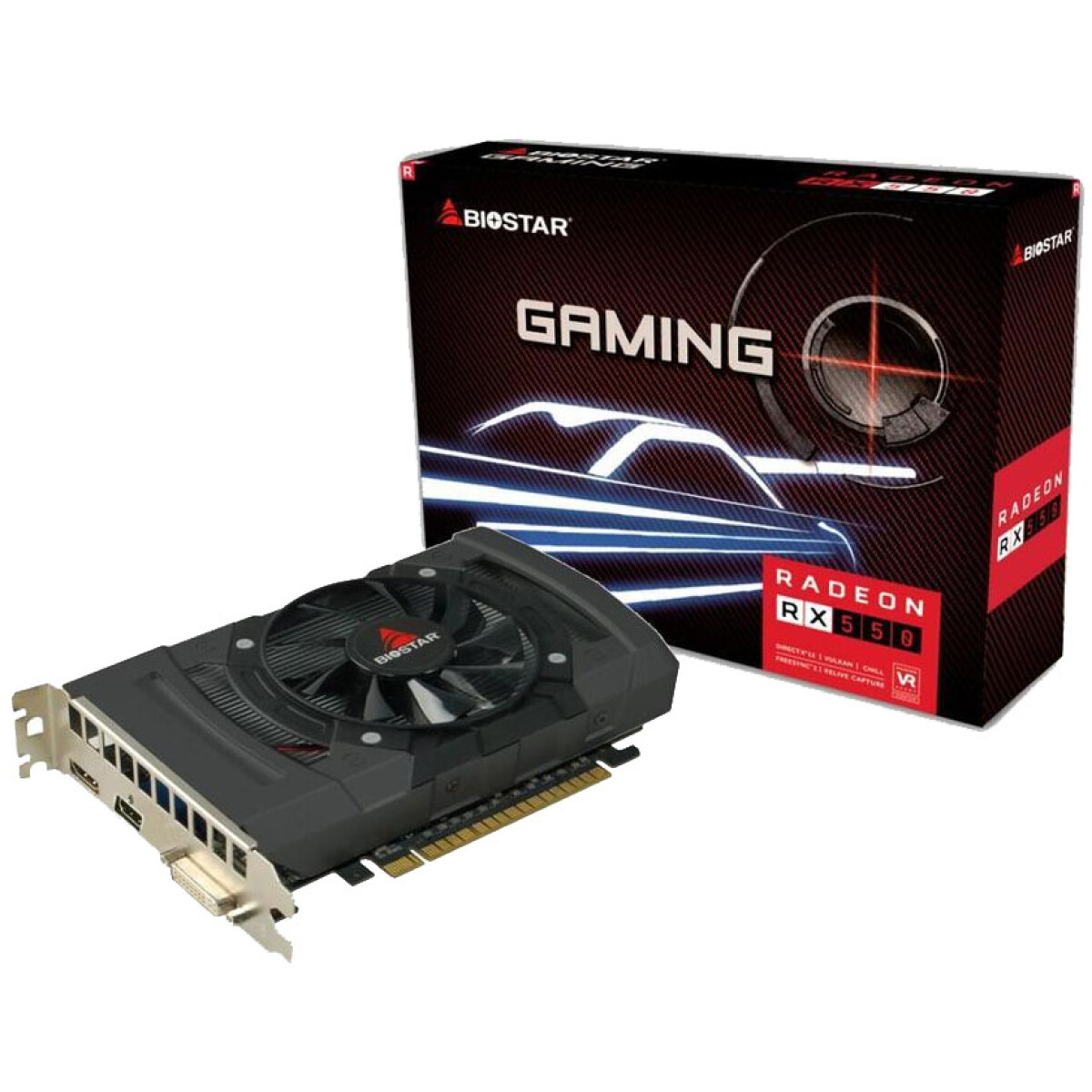 Tarjeta Video Biostar RX550 4GB 