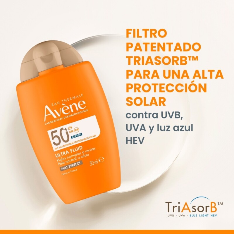 Protector Solar Avene Oil Control Con Color Spf50+ 50 Ml. Protector Solar Avene Oil Control Con Color Spf50+ 50 Ml.