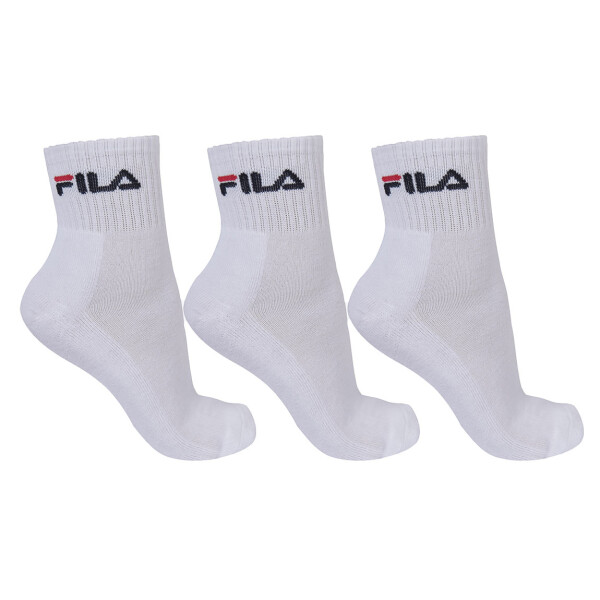 Fila medias tripack unisex caño médio - blanco Blanco