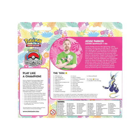 Pokémon WCD Jesse Parker - The´Don [Inglés] Pokémon WCD Jesse Parker - The´Don [Inglés]