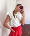 Short lino rojo