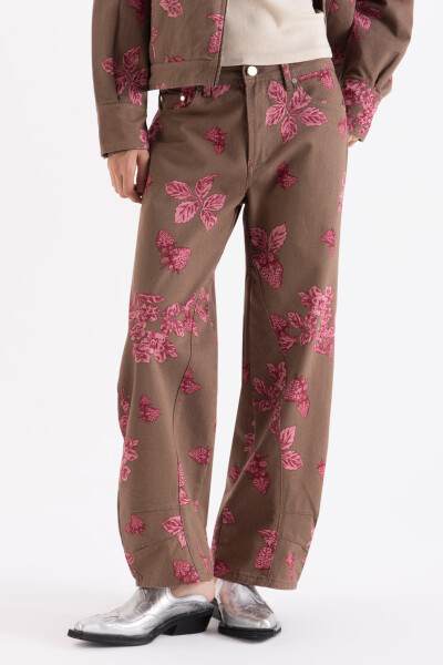 PANTALON FRUIT Marron