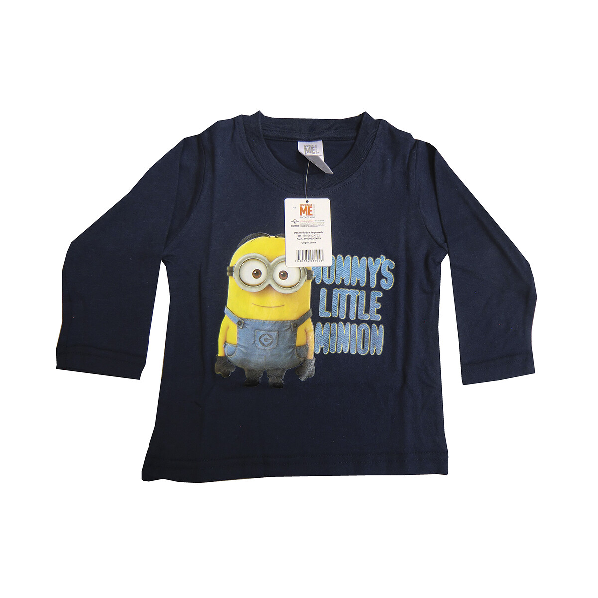 Remera para Bebés de Minions - AZUL 