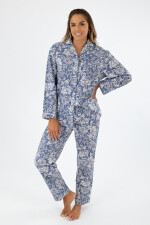 Pijama franela Azul