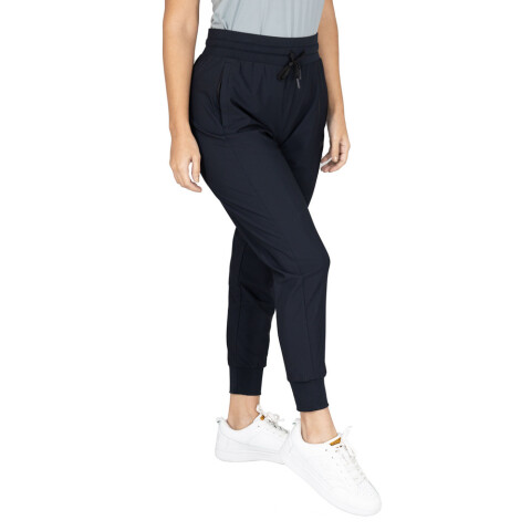 PANT FEM POLY/ELAST EVERLAST WARP ZIP BK W6 M NEGRO