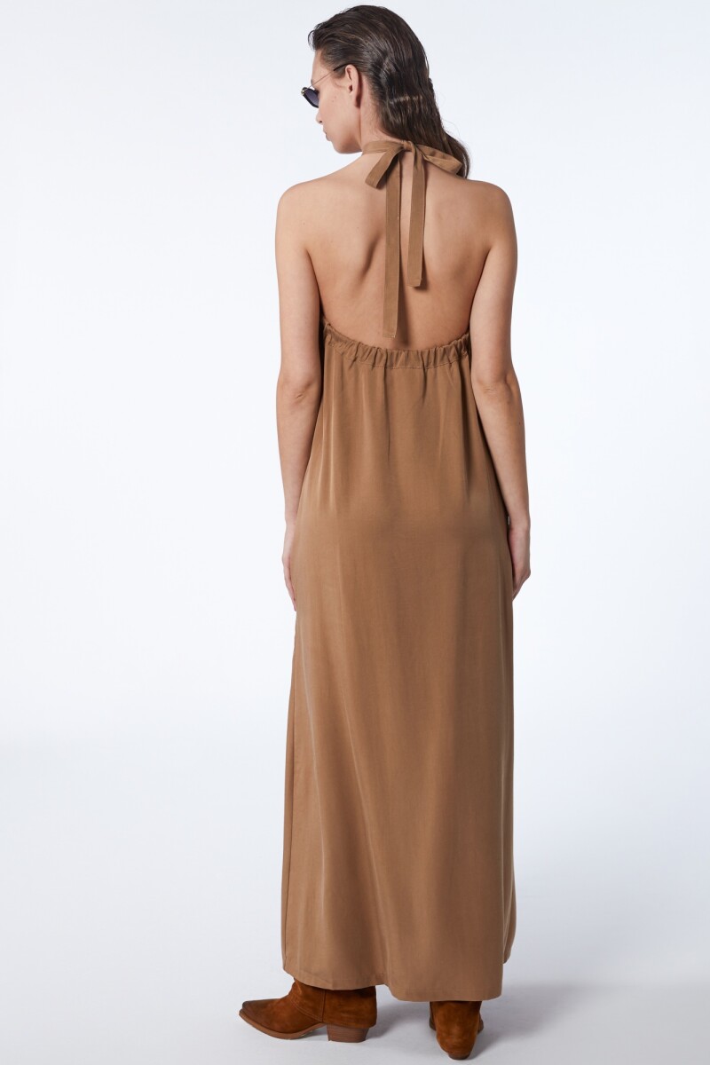 Vestido Camel