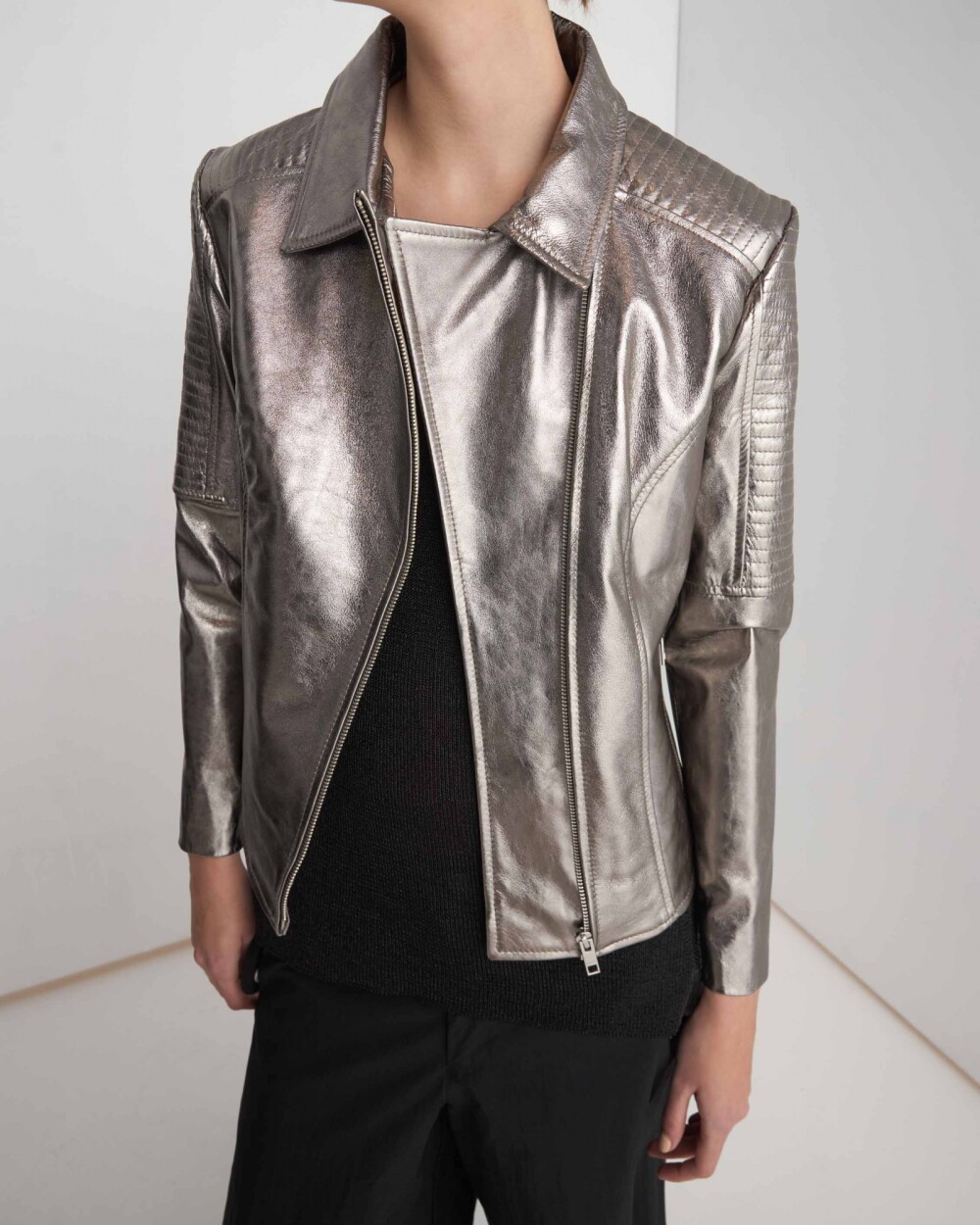 Campera Lavanda Metalizado