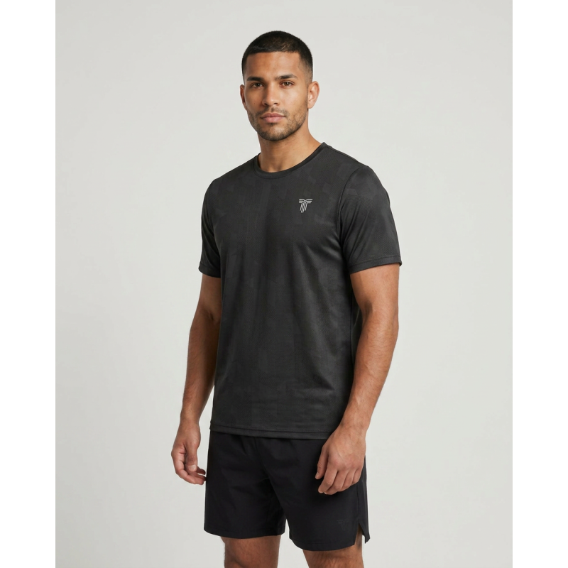 Remera de Hombre TIFFOSI Running Negro