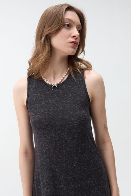 Vestido Rena Gris