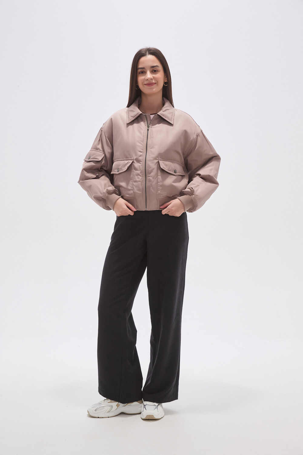 Campera Jilo Taupe Claro