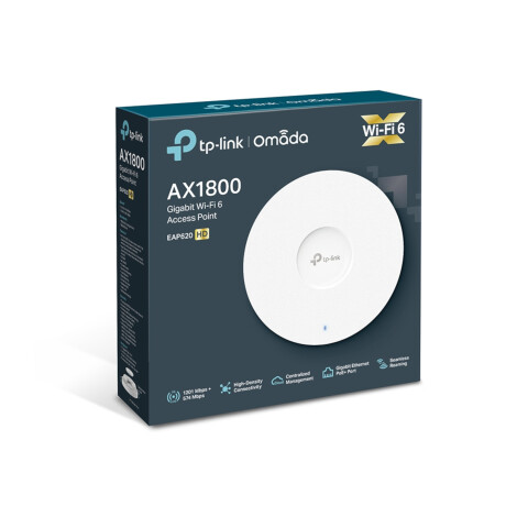 Access Point Tp-Link Eap620 Hd Gigabit Ax1800 Wi-Fi 6 Mesh 001