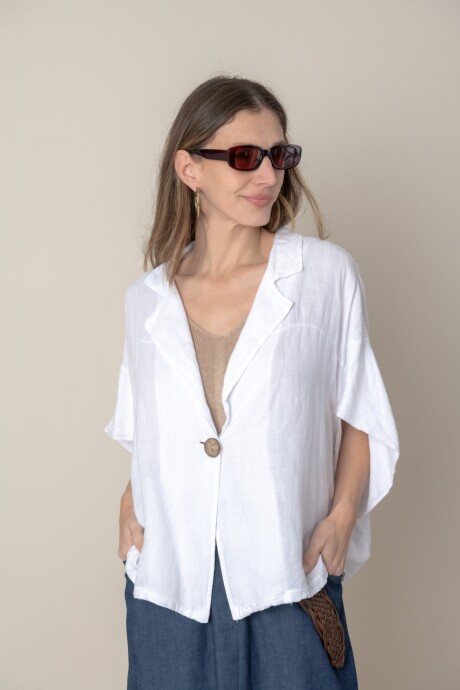 CHAQUETA MEISSA Blanco