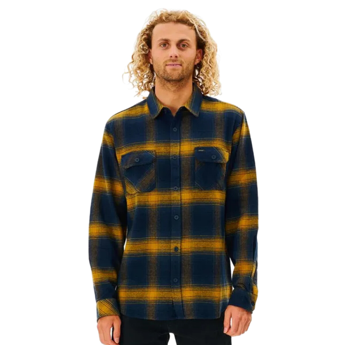 Camisa ML Rip Curl Count Flannel - Azul 