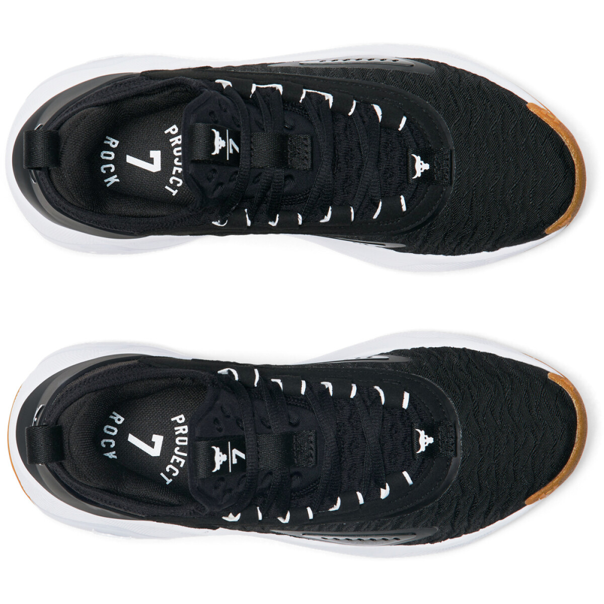 UA W Project Rock 7-BRN - BLK-001 