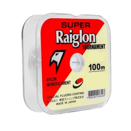 Tanza Super Raiglon 0,52 Mm X 100mts Gris Tanza Super Raiglon 0,52 Mm X 100mts Gris