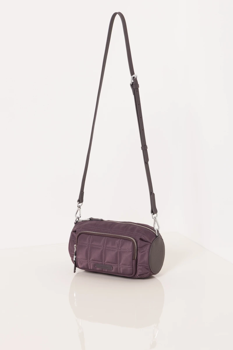 BANDOLERA BOSTON GRID Chocolate