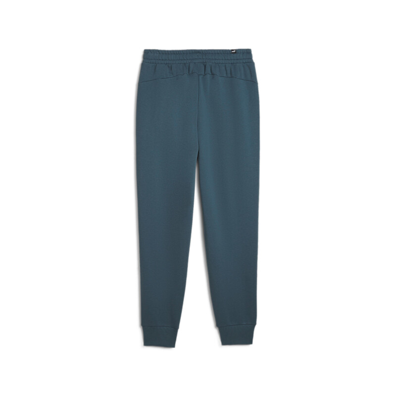 Pantalón Largo Ess Logo Felpa Chupín de Hombre Gris