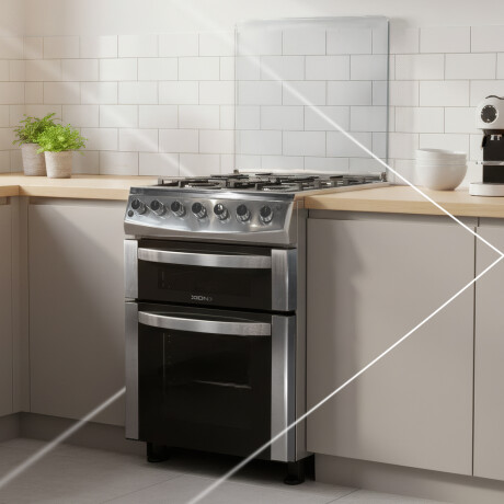 cocina doble horno combinada con termocupla 60cm COLOR UNICO