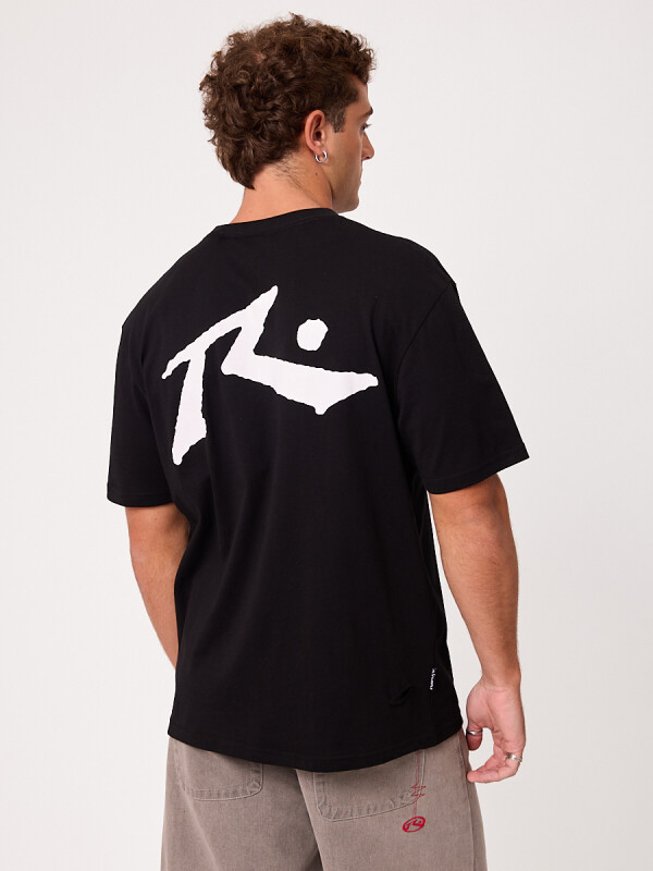 T-SHIRT KYLE S27 RUSTY Negro
