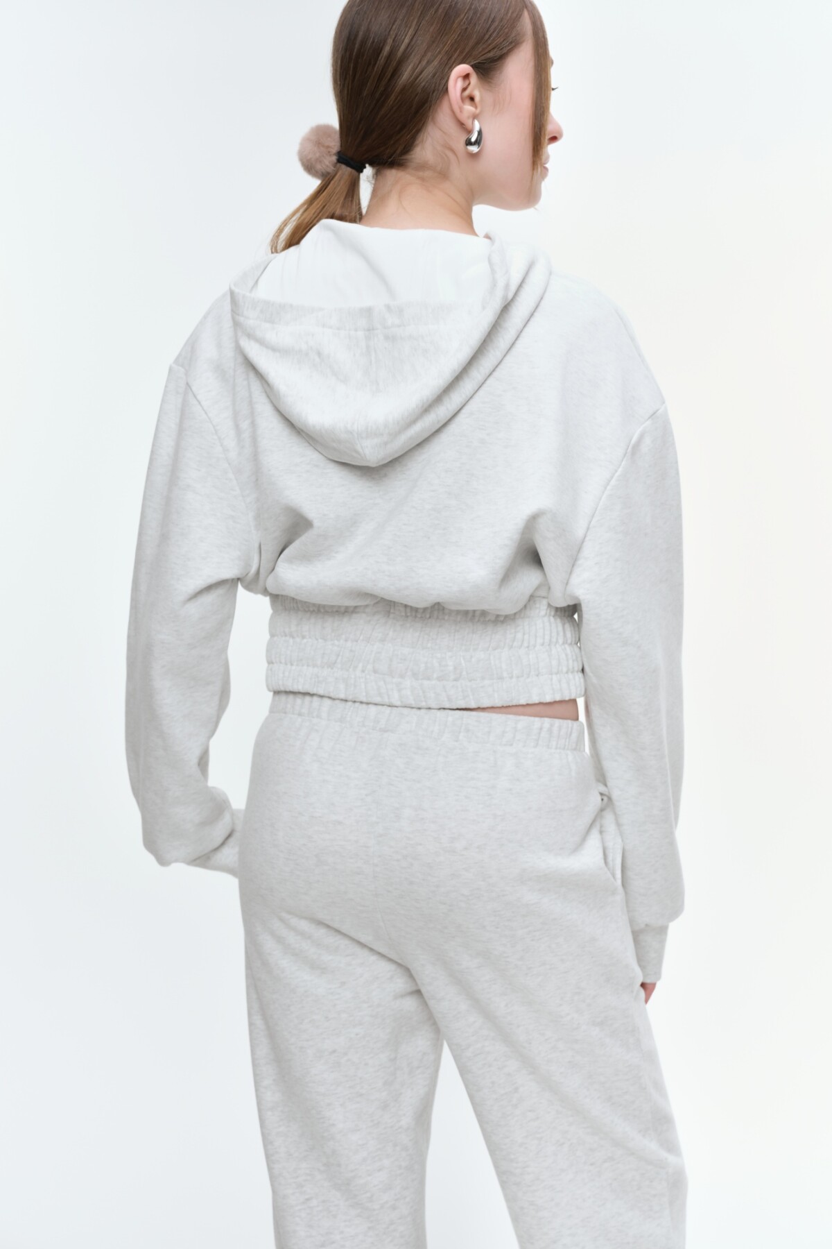 Campera Chelsea Gris Melange