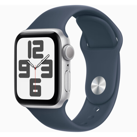 Apple Watch Se Gps 40 Mm Con Correa Deportiva Open Box SW APPLE MRE13LL SE 2G 40M PLATA/AZUL OB