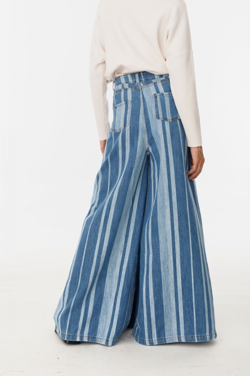 Jean Stripe Azul