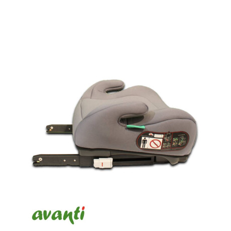 Booster Avanti sin respaldo isofix FIX INN Gris