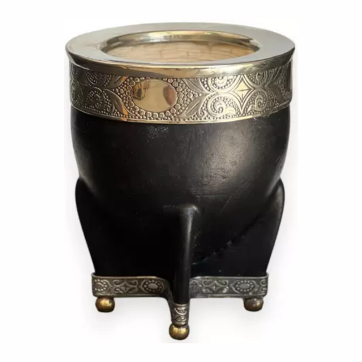 Mate imperial con patitas negro 