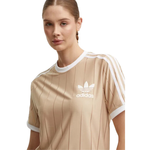 Remera MC Adidas 3 S Pnst Tee - Beige Remera MC Adidas 3 S Pnst Tee - Beige