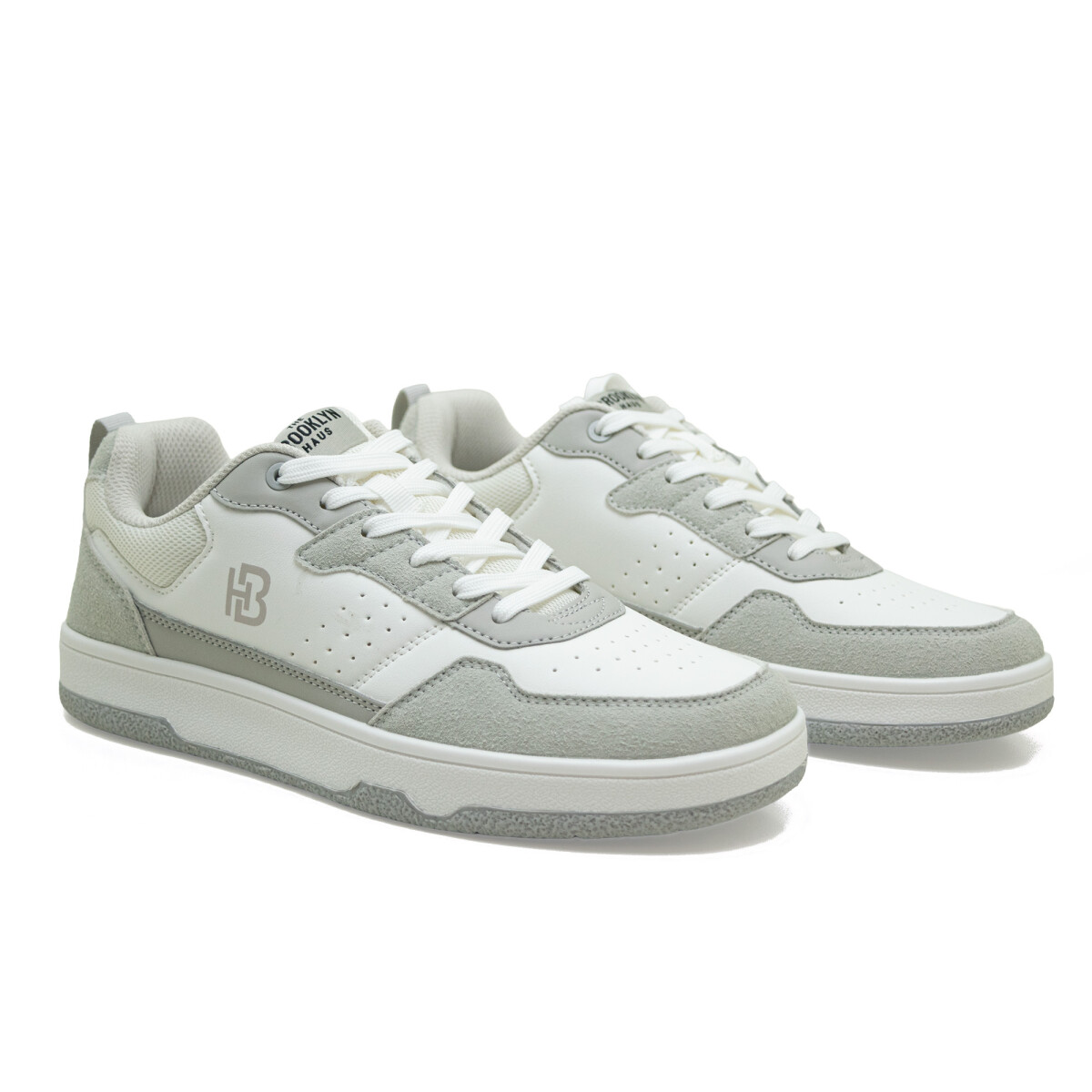 Championes The Brooklyn Haus MIAMI de Hombre - MIAMI - Blanco-gris Claro 