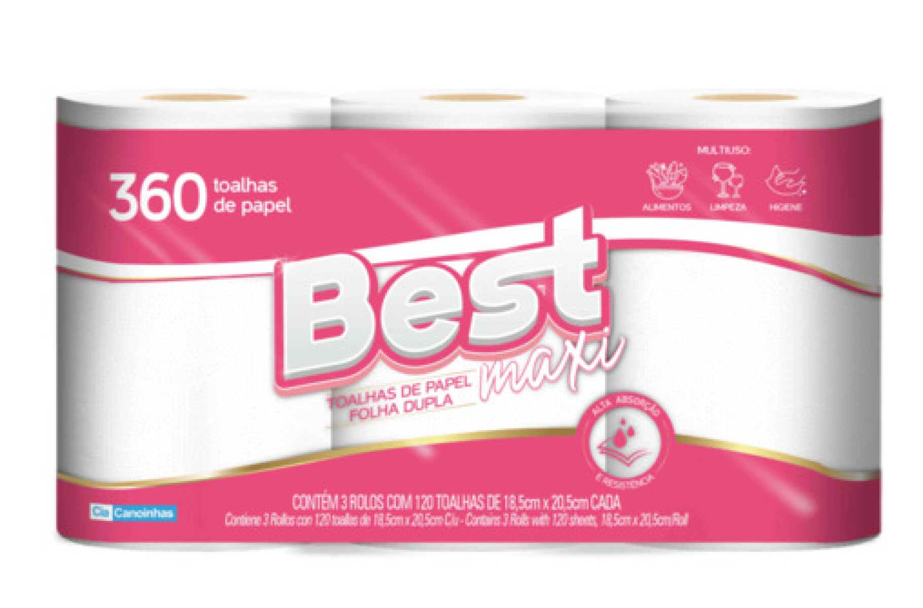 Toalla Best 360 hojas 