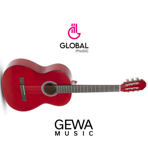 PURE GEWA Guitarra Clásica 4/4 color Rojo PURE GEWA Guitarra Clásica 4/4 color Rojo