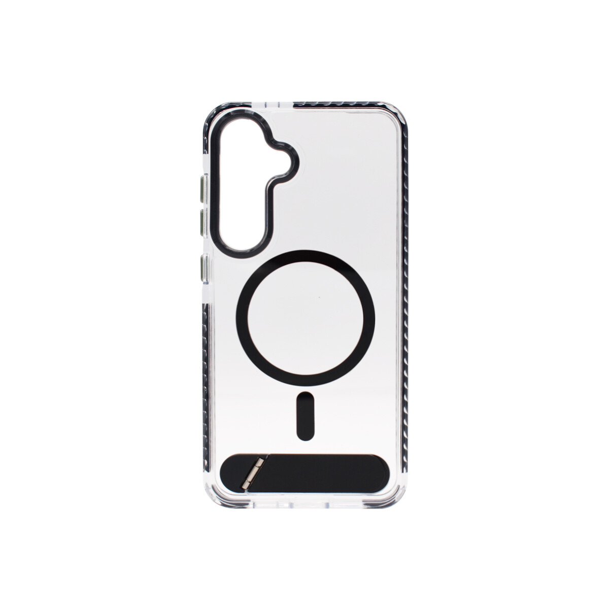 Protector para Samsung Galaxy S25 Plus MagSafe soporte negro 
