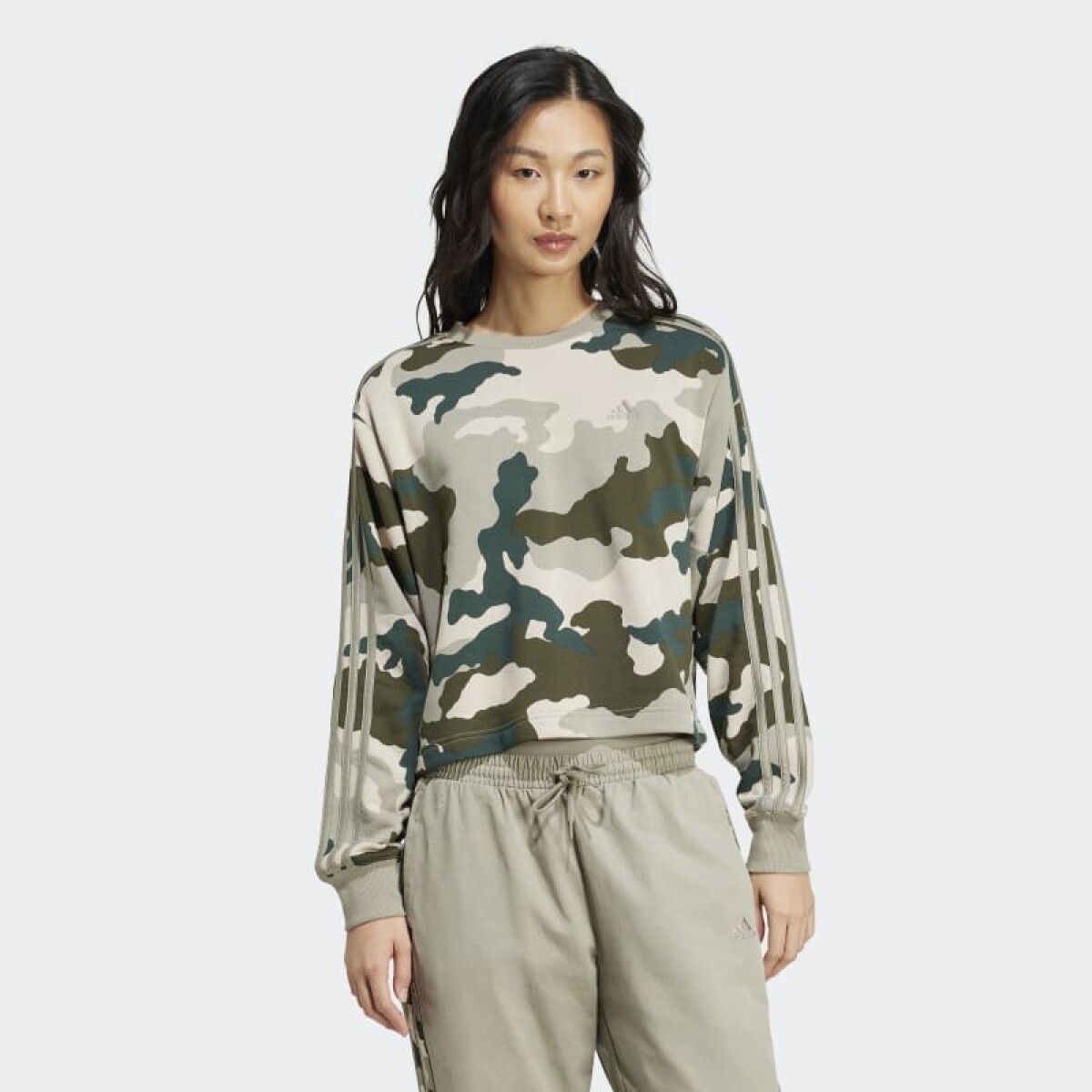 Buzo Adidas Camo Essentials - Verde 