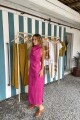 VESTIDO HALTER COOL Fucsia
