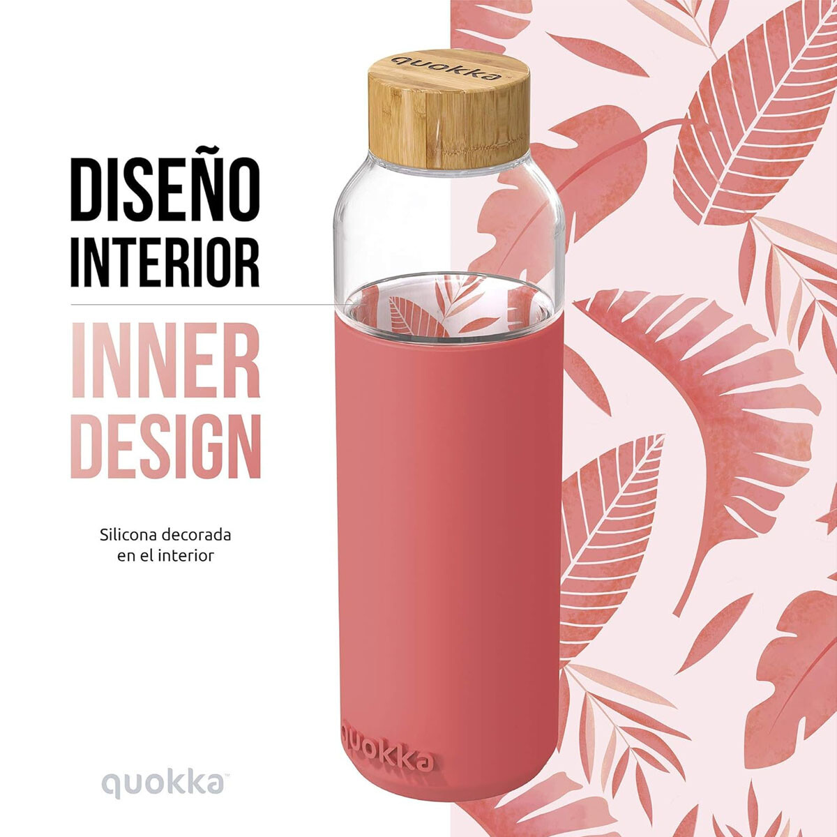 Botella de Vidrio Quokka Flow 660 ml - BOTANICA 0001 