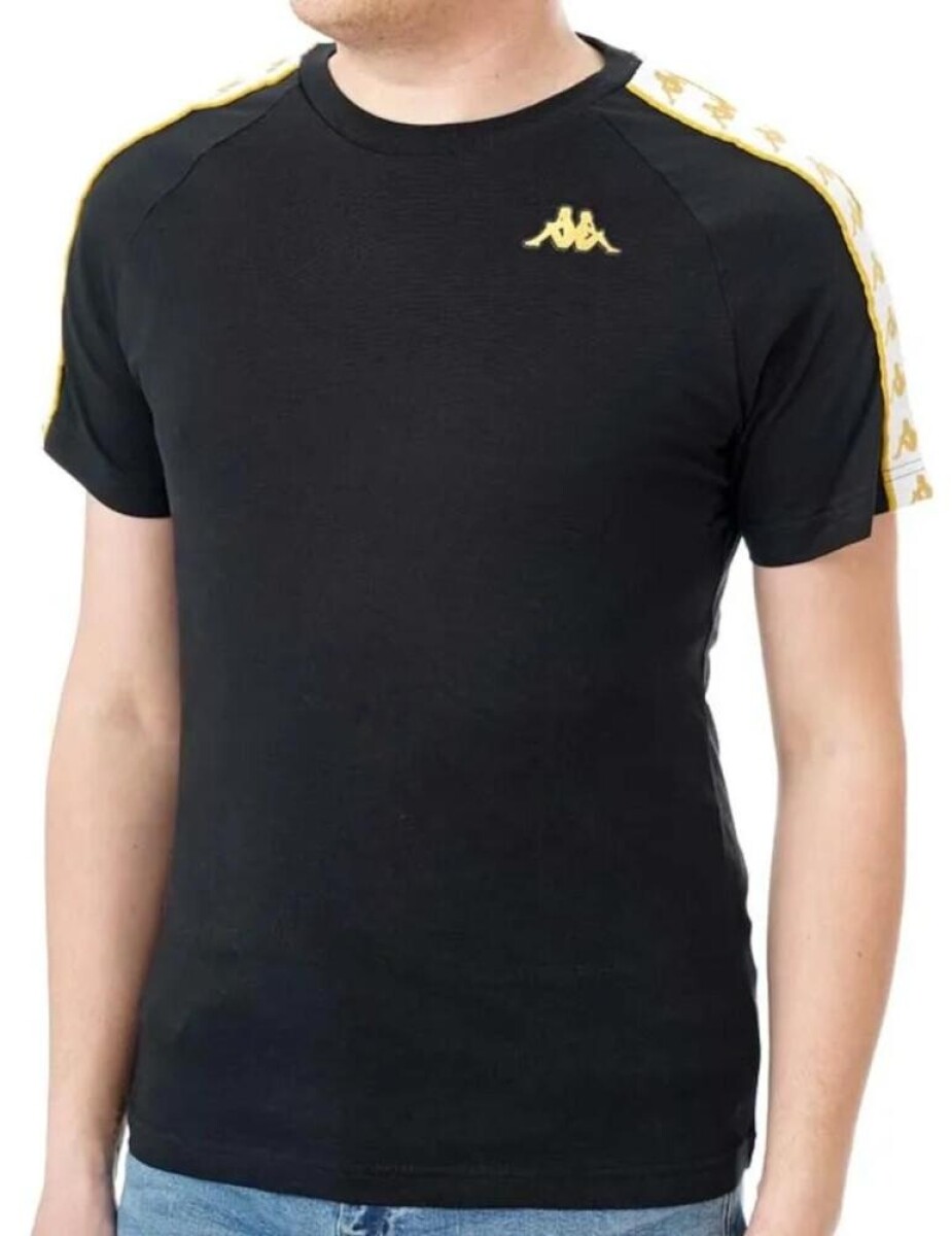 222 Banda Coen Slim - Black-yellow Gold Rich-white 