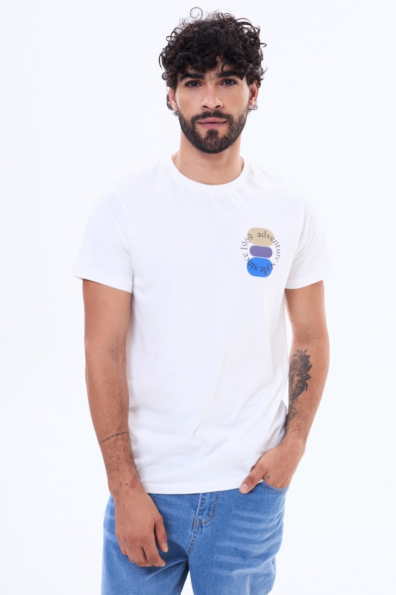Remera Utopía - Blanco 