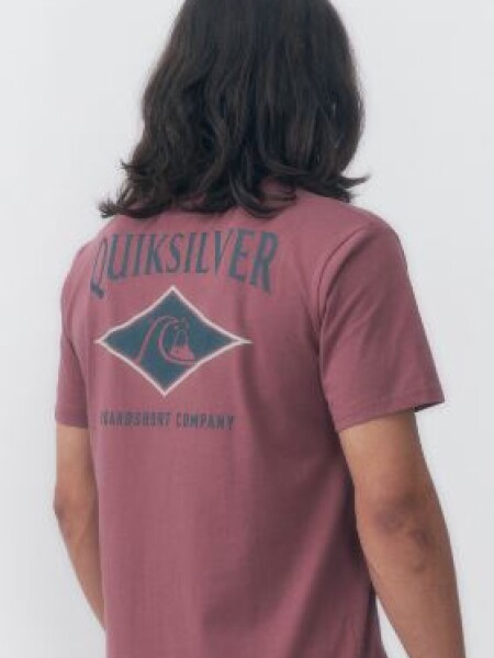 T-SHIRT QUIKSILVER 40605 BORDO