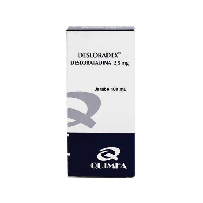 DESLORADEX 2,5 MG. JBE. FR. X 100 ML. única