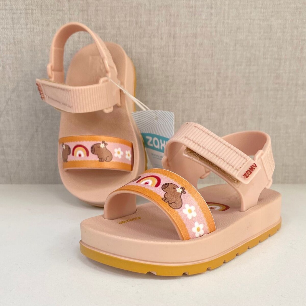 Sandalias Capibara Zaxy - Nude 